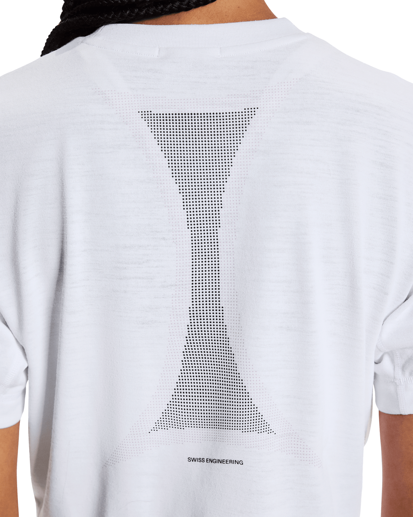 T-shirt ON Train-T Crop Graphic - FEMME