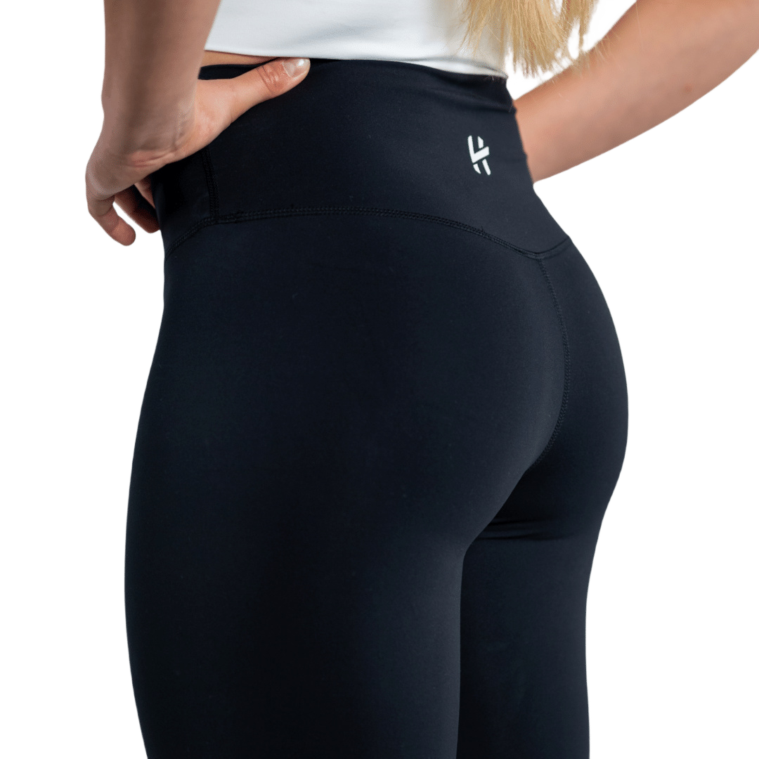 Lift Heavy Half Cropped Training Leggings HALFCROPLEGGING-BLACK