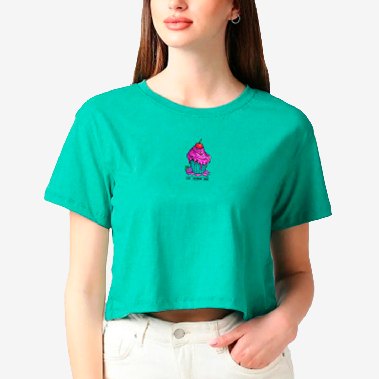 JUSTHANG OVERSIZE CROP TOP JUSCRO-CUPCAKE