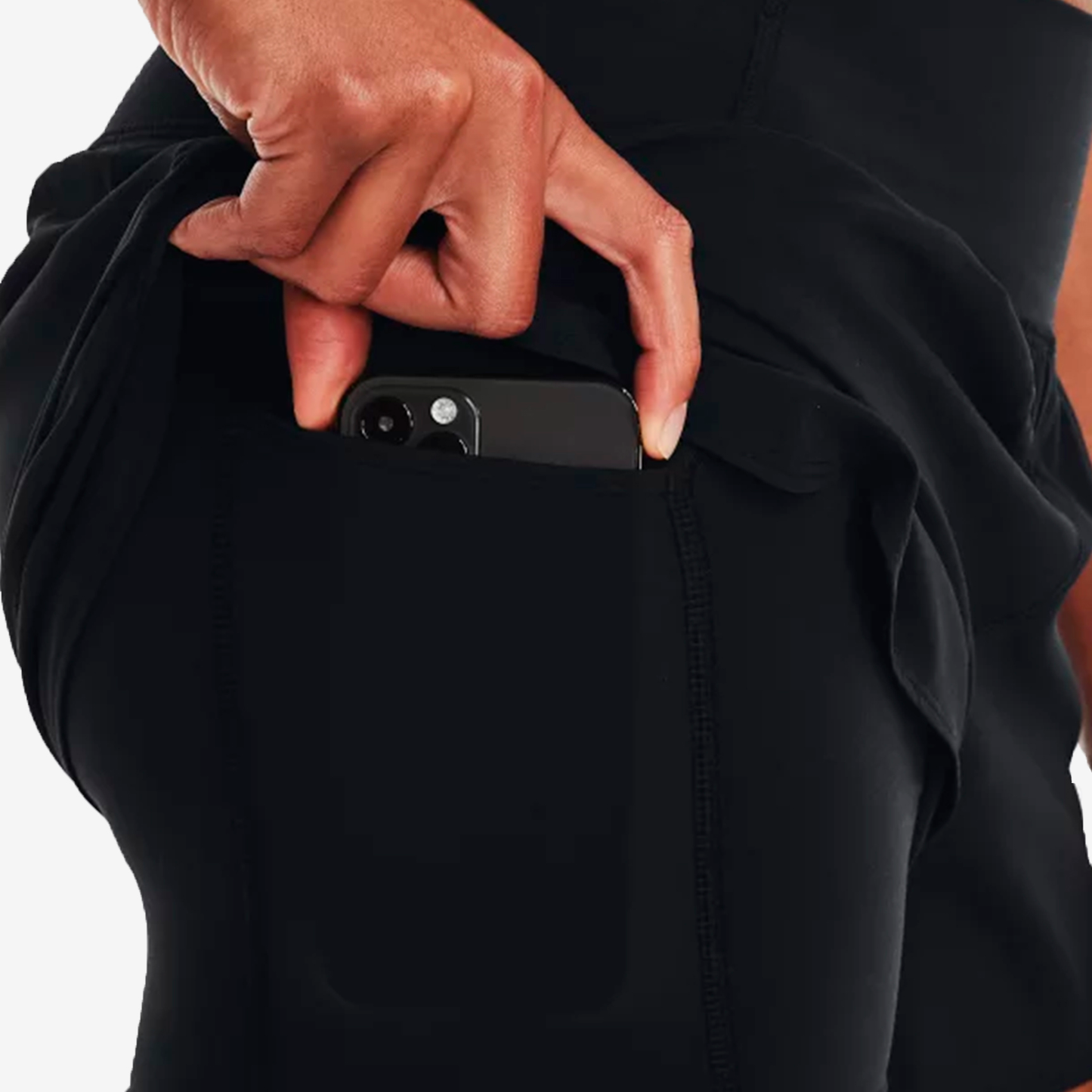 UA SHORT FLEX WOVEN 1376936-001