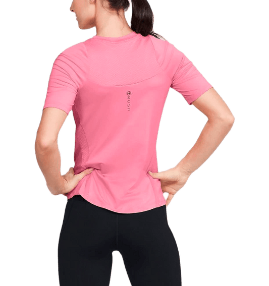 UNDER ARMOUR RUSH T-SHIRT - WOMAN 1355583-691