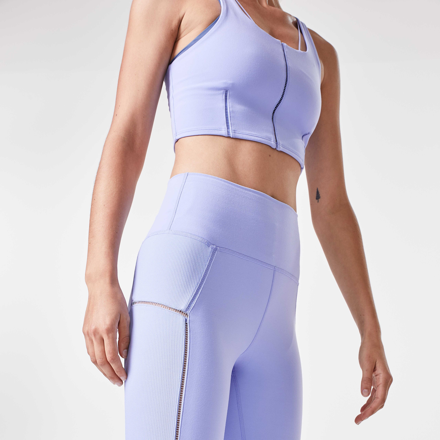 NIKE YOGA LUXE RIB 7/8 leggings INFINALON CJ3663-569