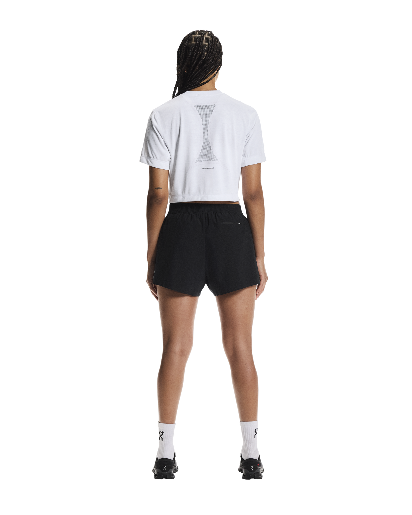 ON Train-T Crop Graphic - WOMEN