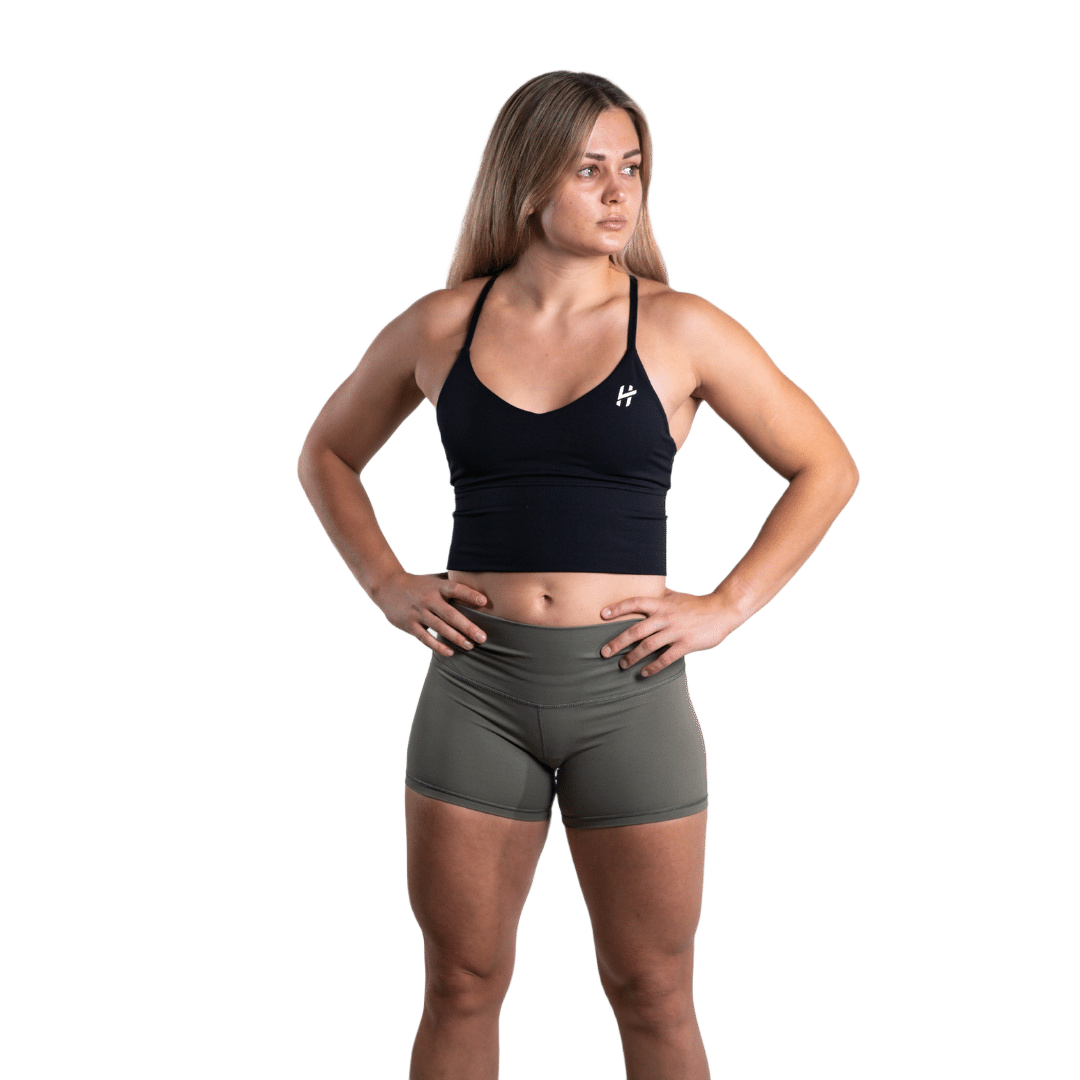 Lift Heavy Tight Shorts TIGHTSHORTS-OLIVE