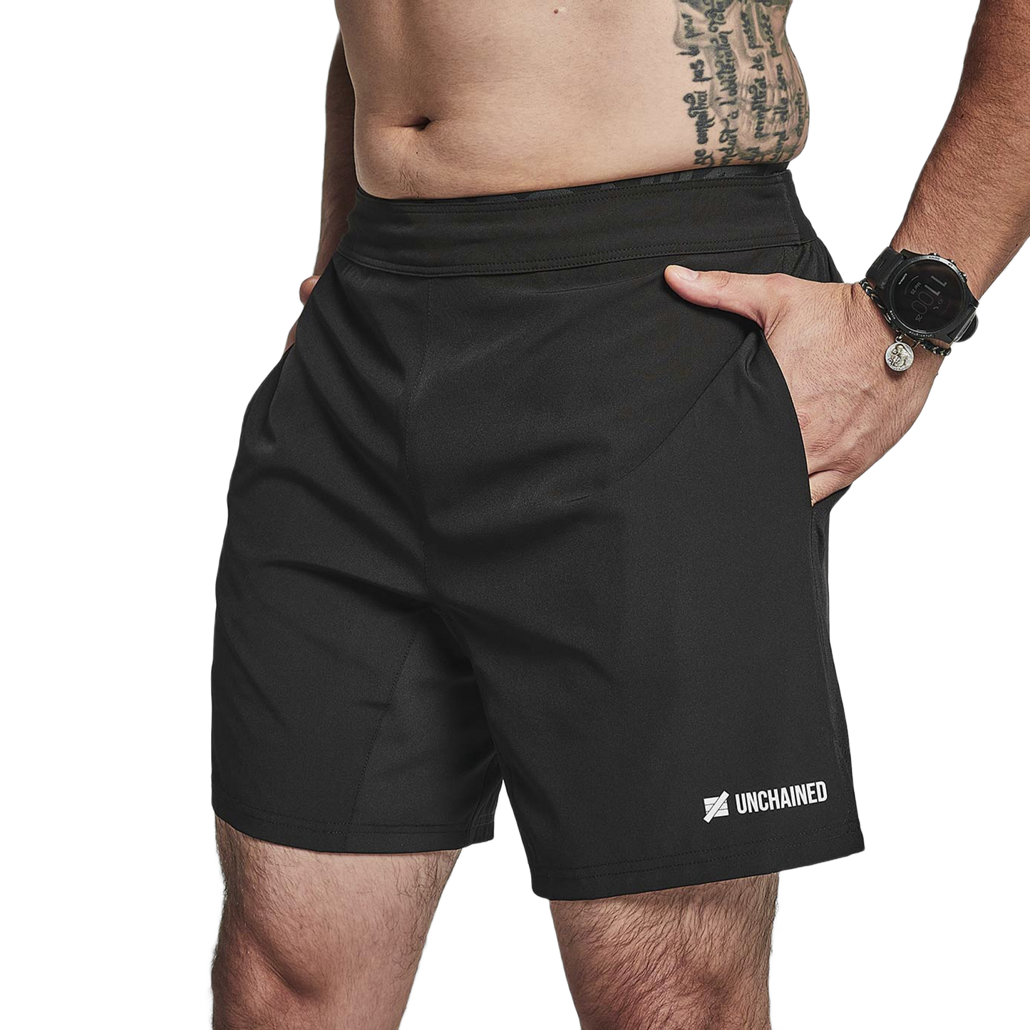 PANTALON CORTO UNCHAINED FAULTLESS 40 SHORTH-FAULT40-BLACK