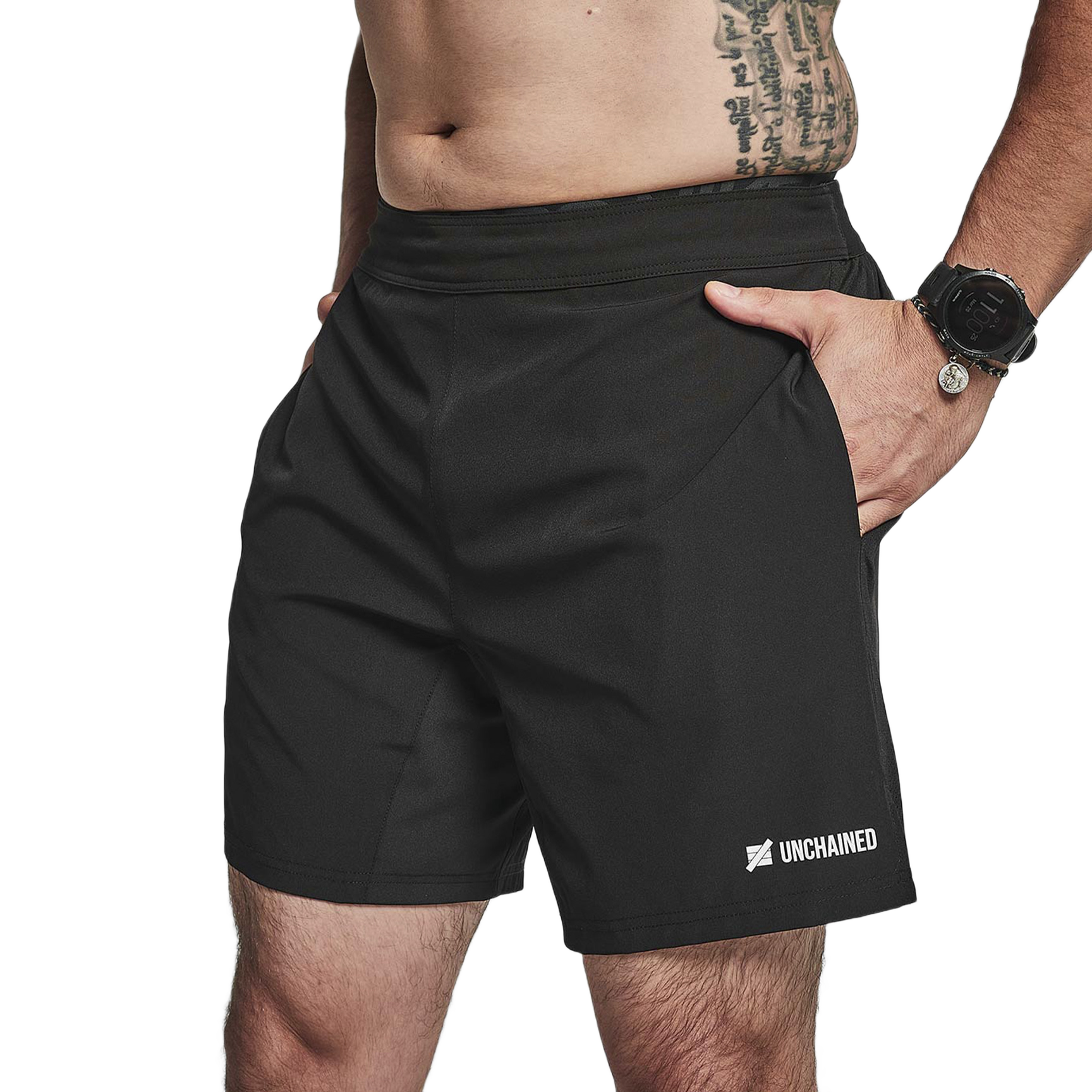 PANTALON CORTO UNCHAINED FAULTLESS 40 SHORTH-FAULT40-BLACK
