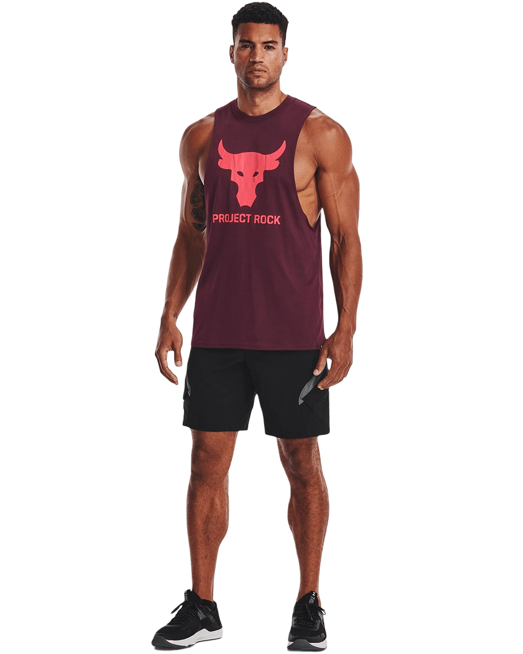 T-SHIRT UNDER ARMOUR PROJECT ROCK BRAHMA BULL 1373787-600