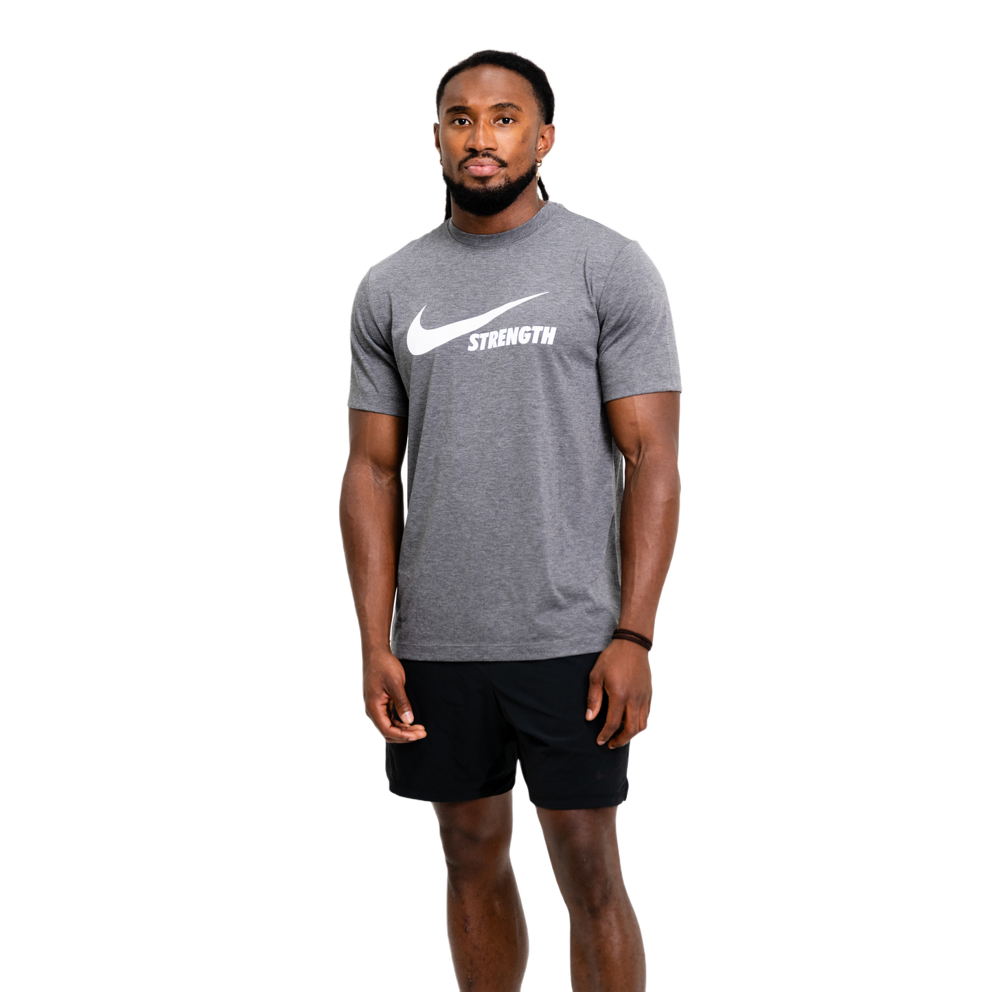 Nike Strength Dri-FIT Tee AMDT-Charcoal