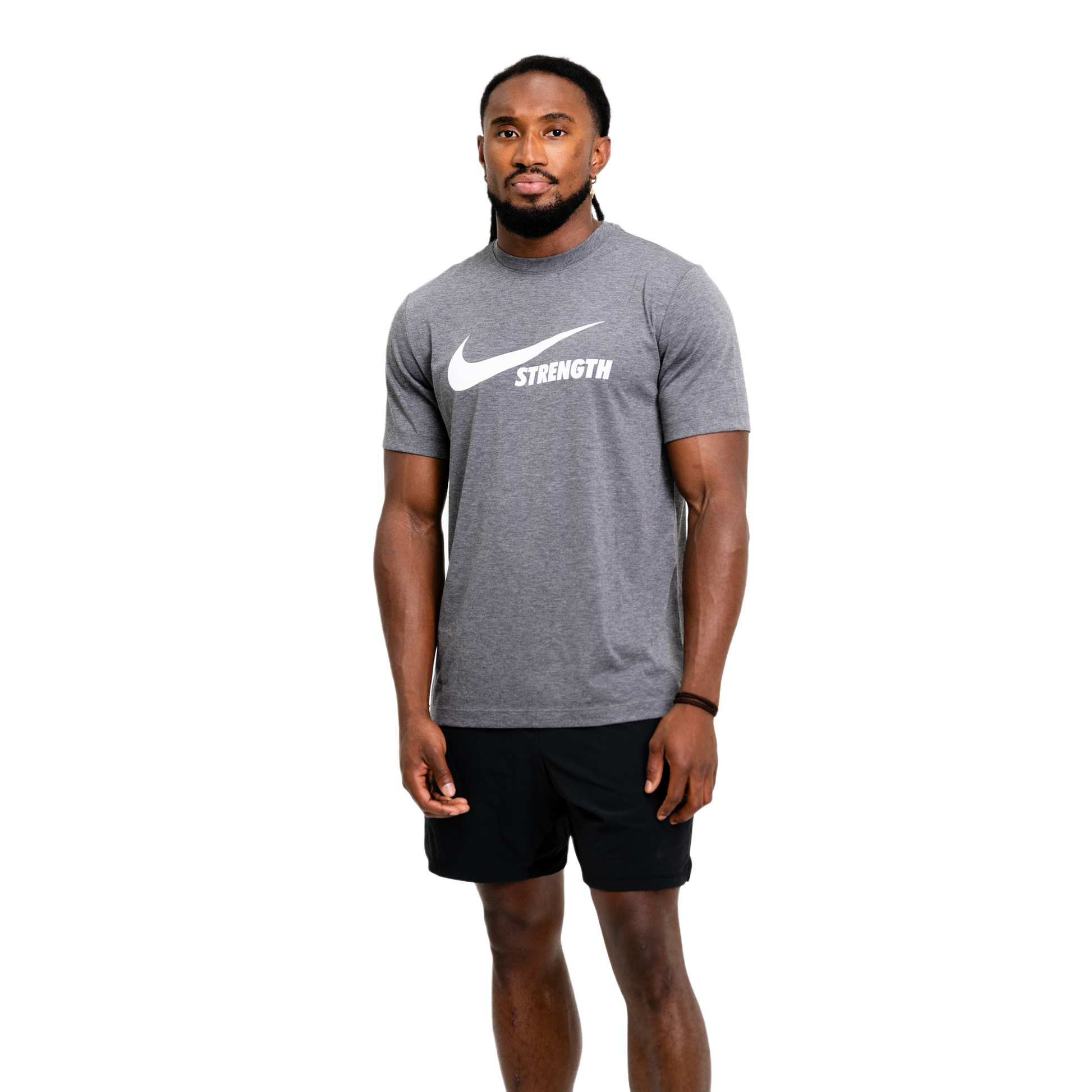 Nike Strength Dri-FIT Tee AMDT-Charcoal