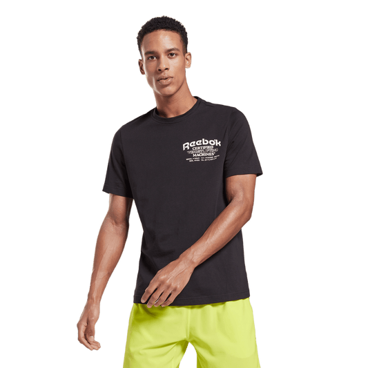 REEBOK WEIGHTLIFTING NOVELTY GRAPHIC T-SHIRT BG265-GS4223