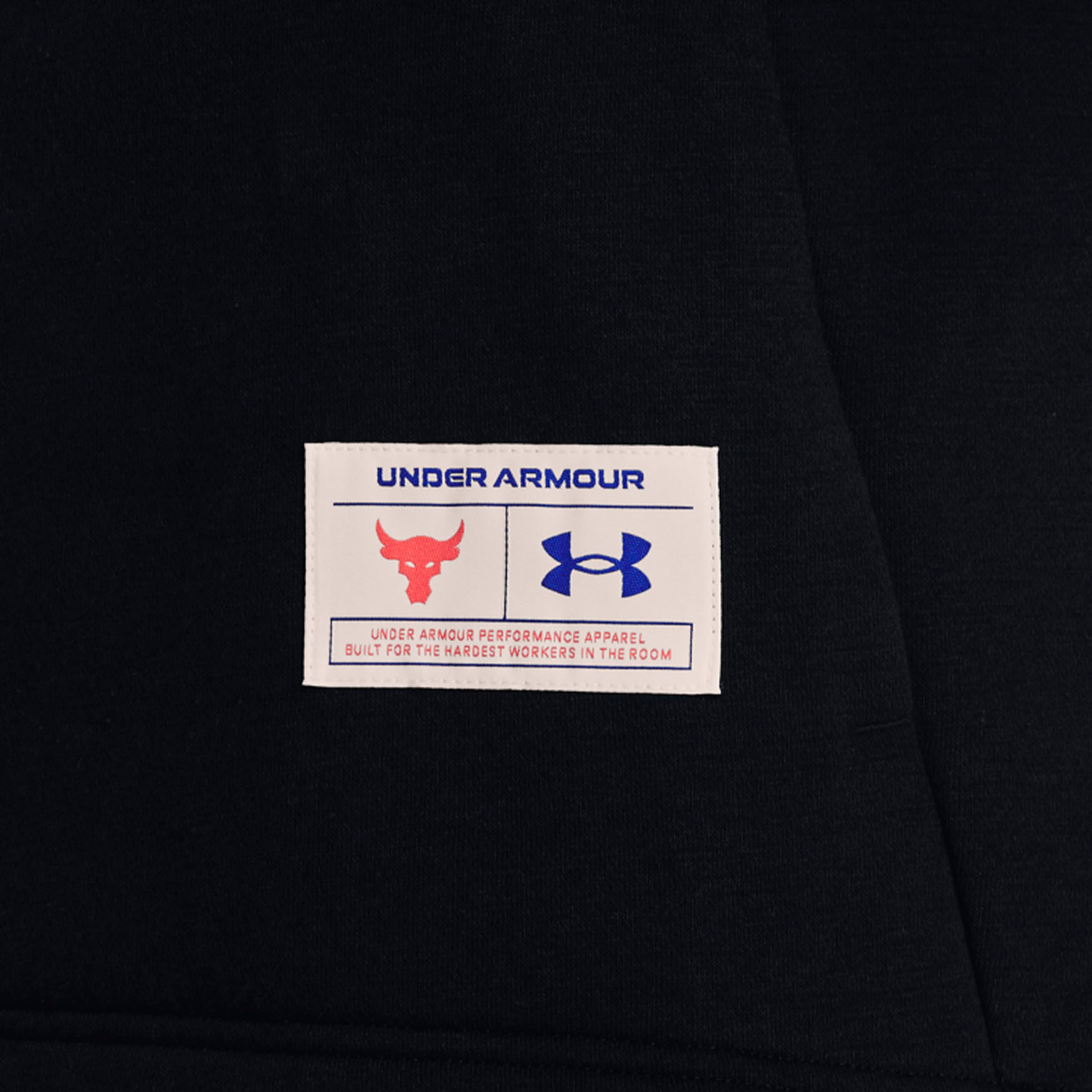 UNDER ARMOUR PROJECT ROCK CHARGED COTTON HOODIE 1367034-001