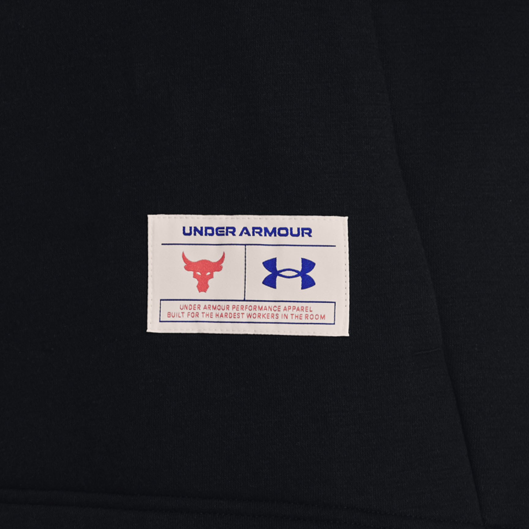 UNDER ARMOUR PROJECT ROCK CHARGED COTTON HOODIE 1367034-001