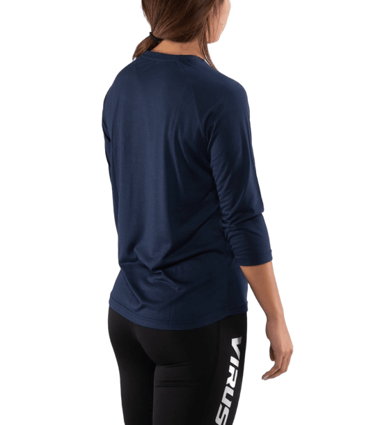 VIRUS RAGLAN T-SHIRT WPC42-NAVY