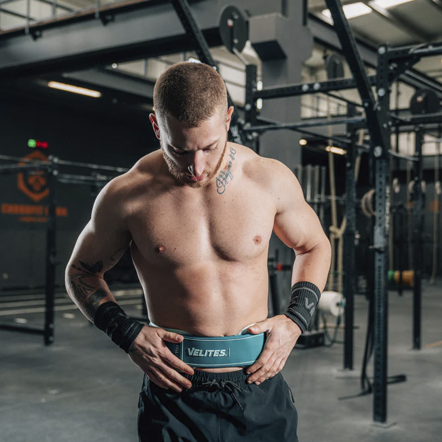 VELITES WEIGHTLIFTING BELT VELCINTURH-BLUE