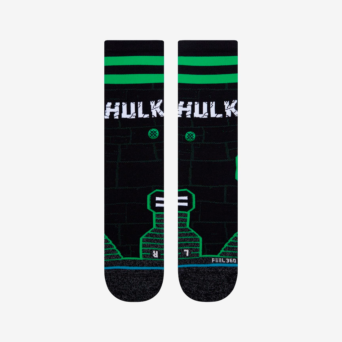 SOCKS STANCE REPETITION CREW A558C21HUL-BLK