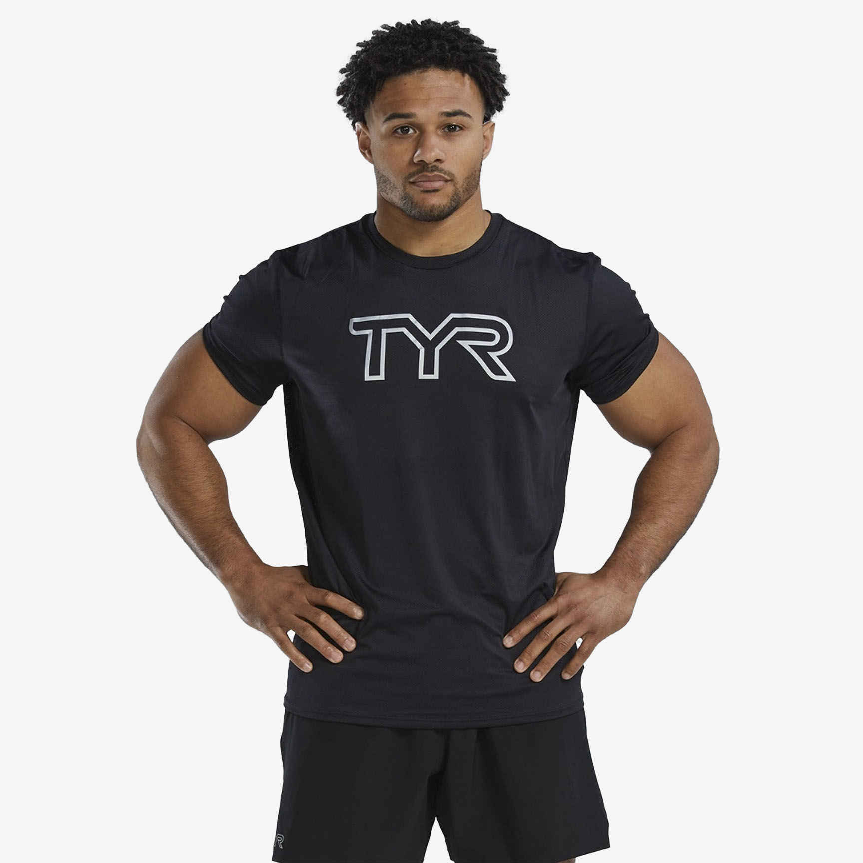 TYR Airtec™ Technical T-Shirt T44000-BLACK