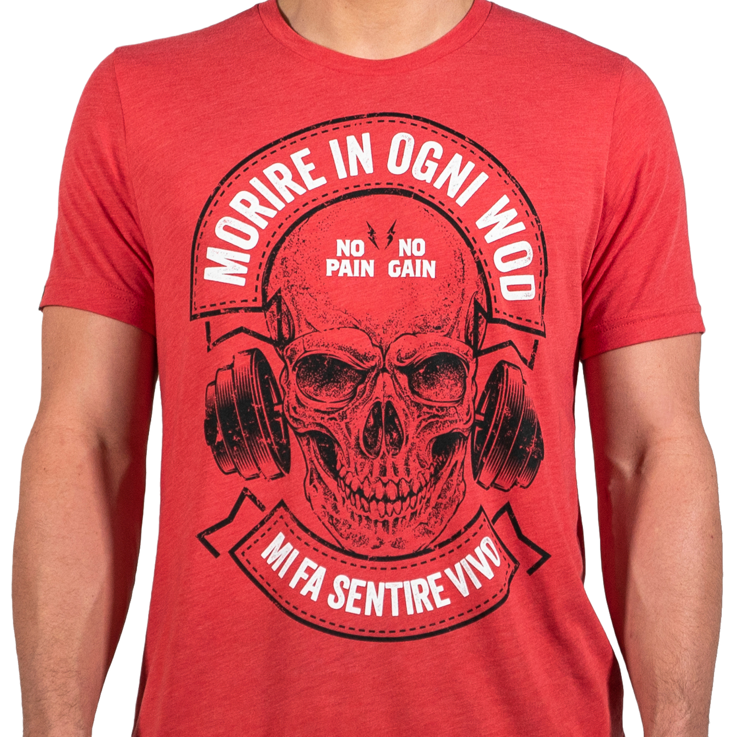T-SHIRT TIMECAP MORIRE IN OGNI WOD TIMP-PNK