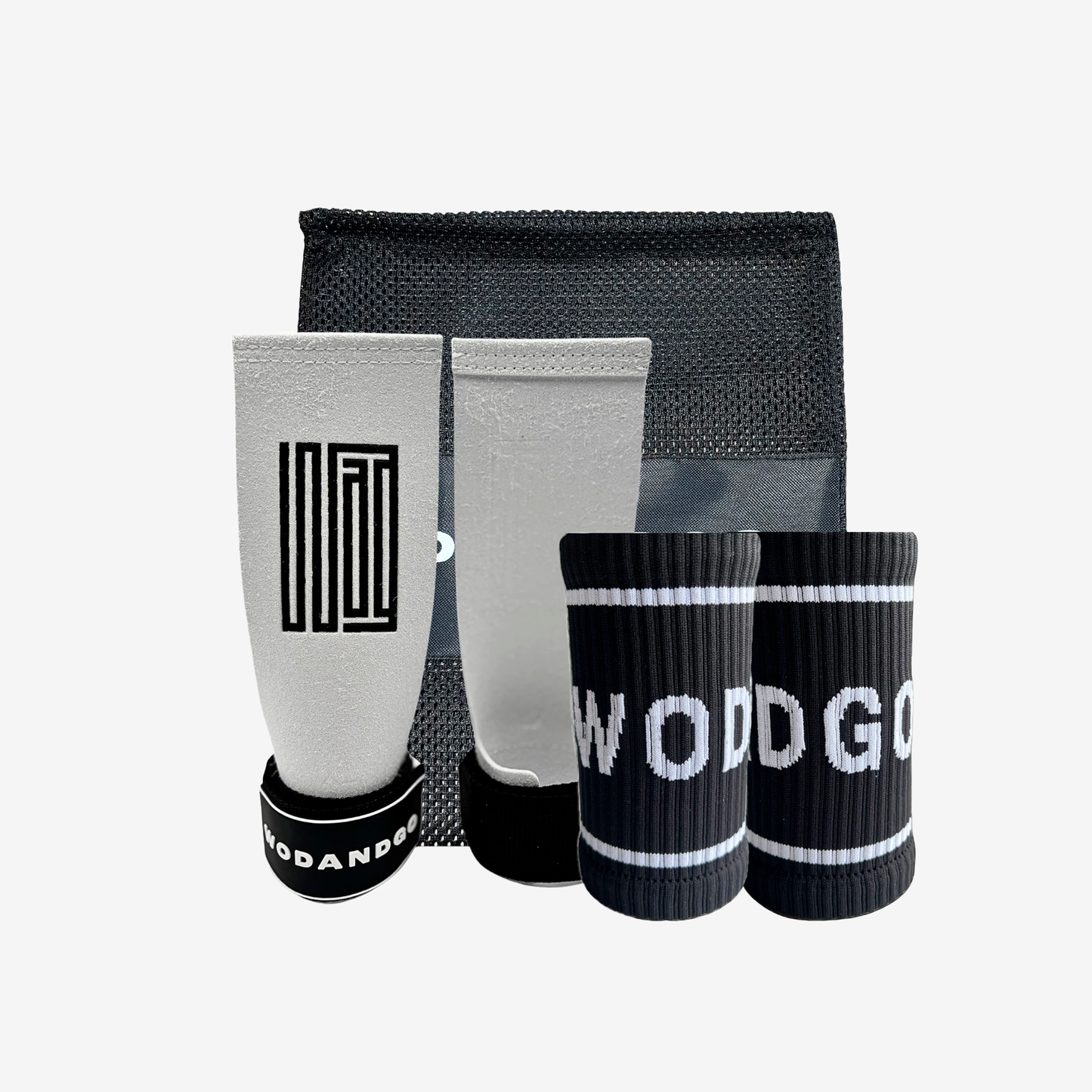 WODANDGO GYMGRIP V2 Gym Grips WAGGYMGRIP-BLK/WHT