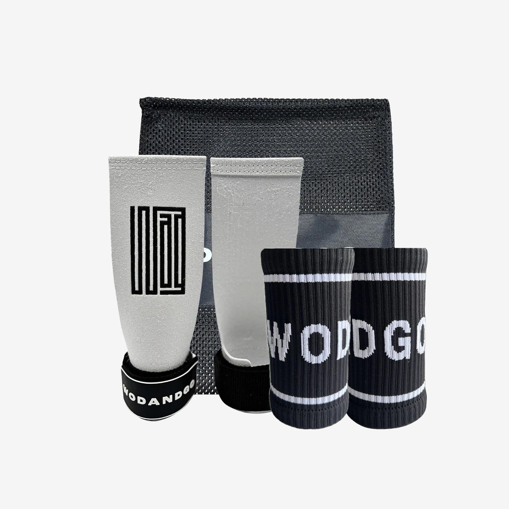 WODANDGO GYMGRIP V2 Gym Grips WAGGYMGRIP-BLK/WHT