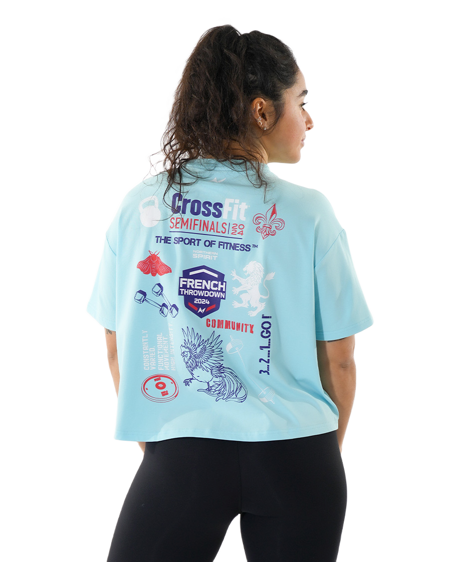 WOMEN'S OVERSIZED CROSSFIT® 2024 T-SHIRT NS-SF24-WT15-SOS-FTD