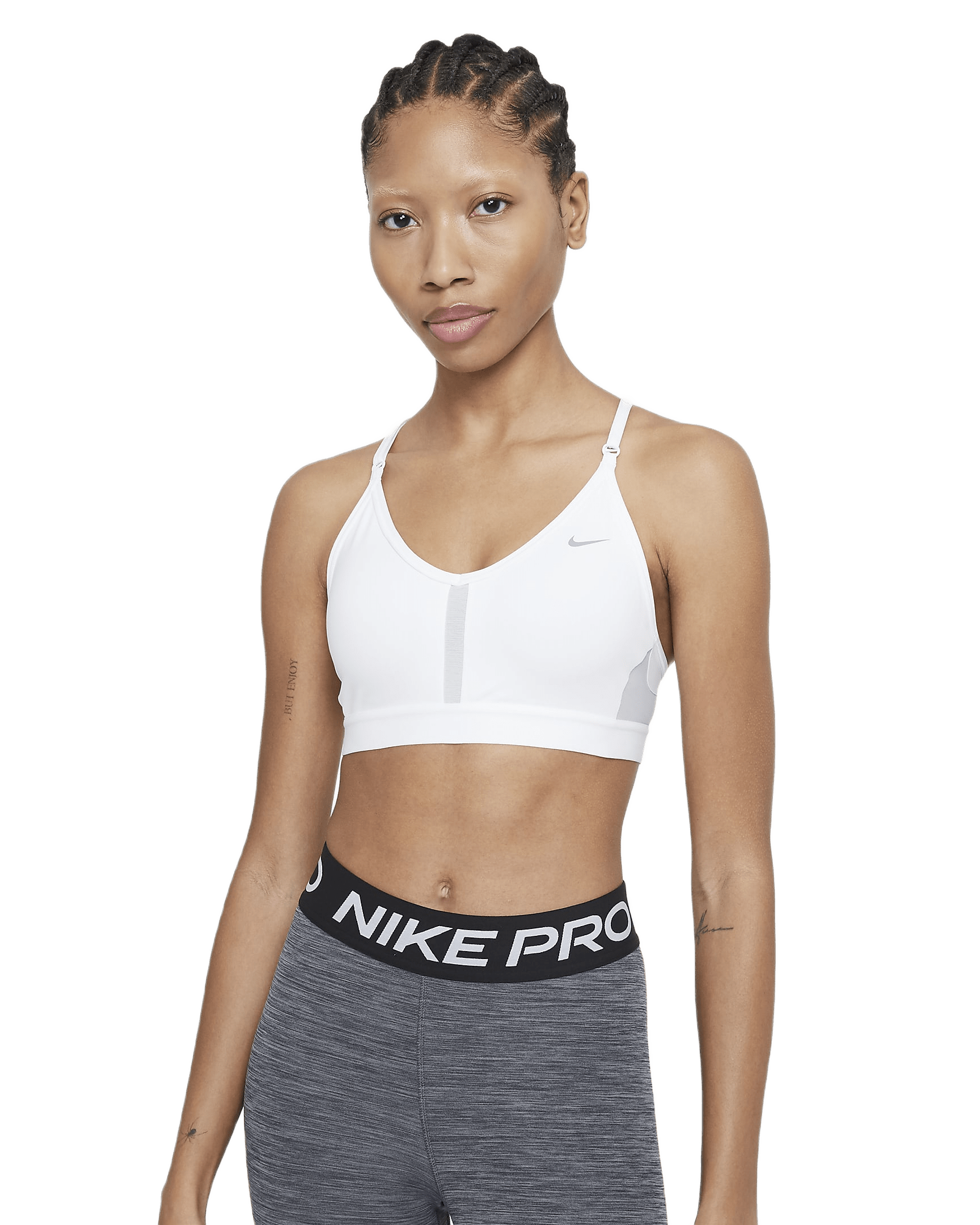 TOP NIKE DRI-FIT INDY - LOW IMPACT CZ4456-100