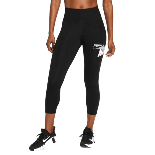 NIKE ONE CROPPED GRAPHIC LEGGINGS CZ9202-010