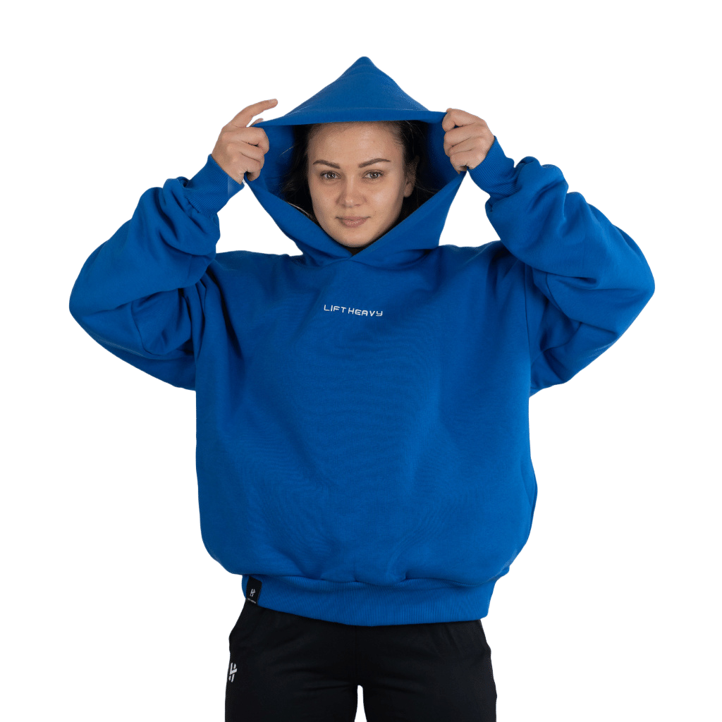 Lift Heavy The Statement Hoodie STATEMENTHOODIE-BLUE