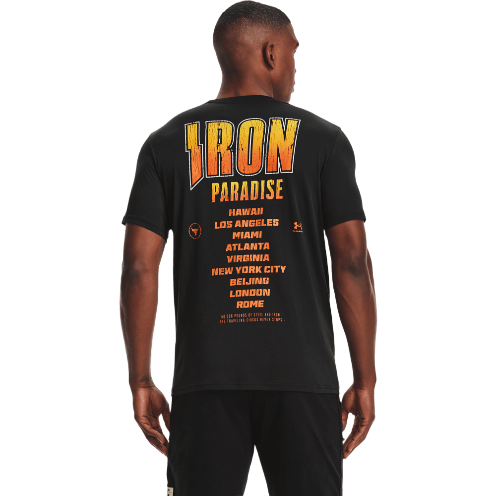 UNDER ARMOUR PROJECT ROCK CONCERT SHORT SLEEVE 1363559-001