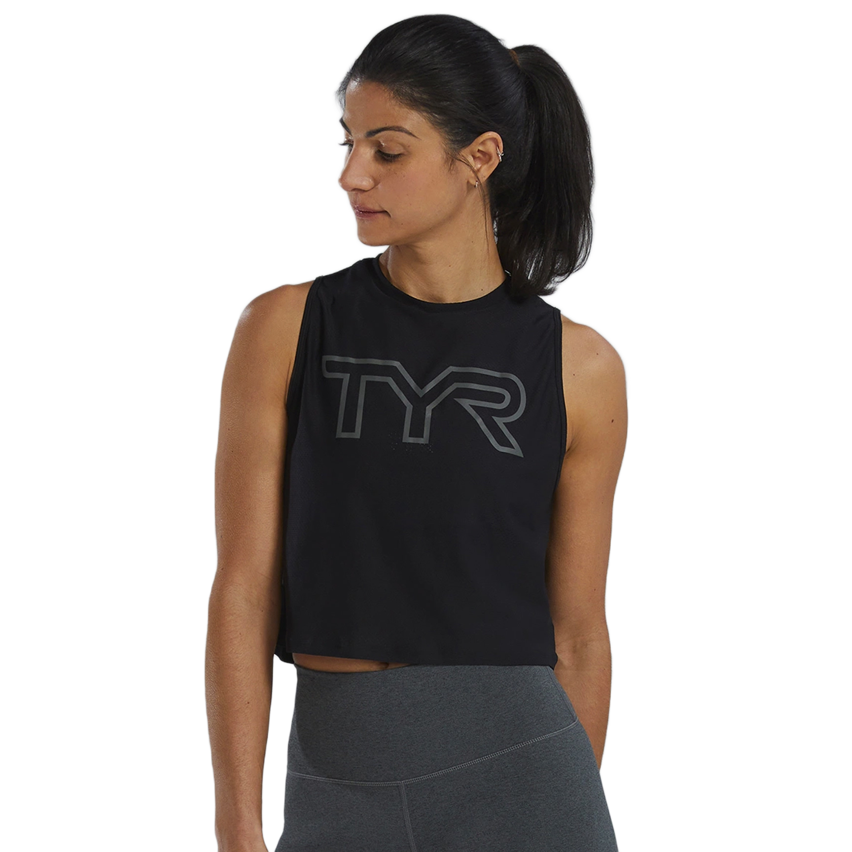 CROP TOP TYR WOMEN T39000-001