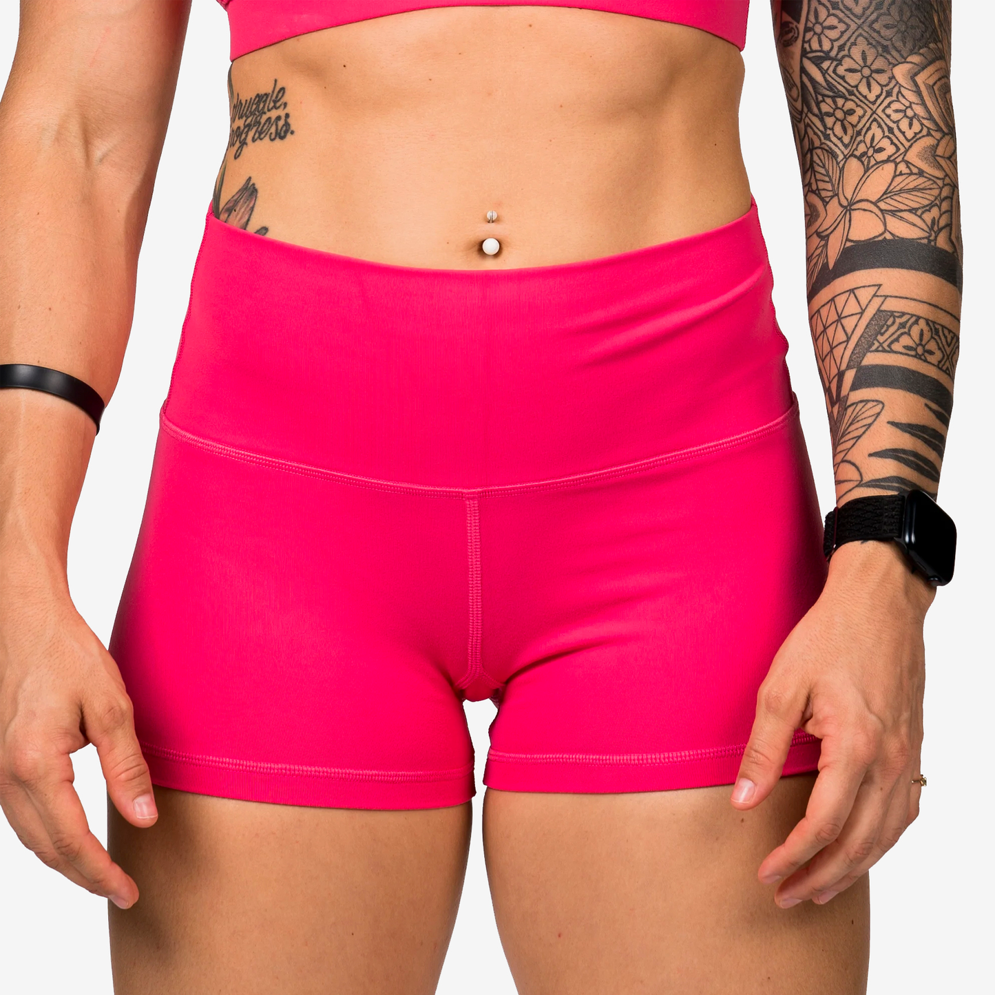SAVAGE BARBELL STRAWBERRY SHORTS SAV-SHORTS-STRA-PINK
