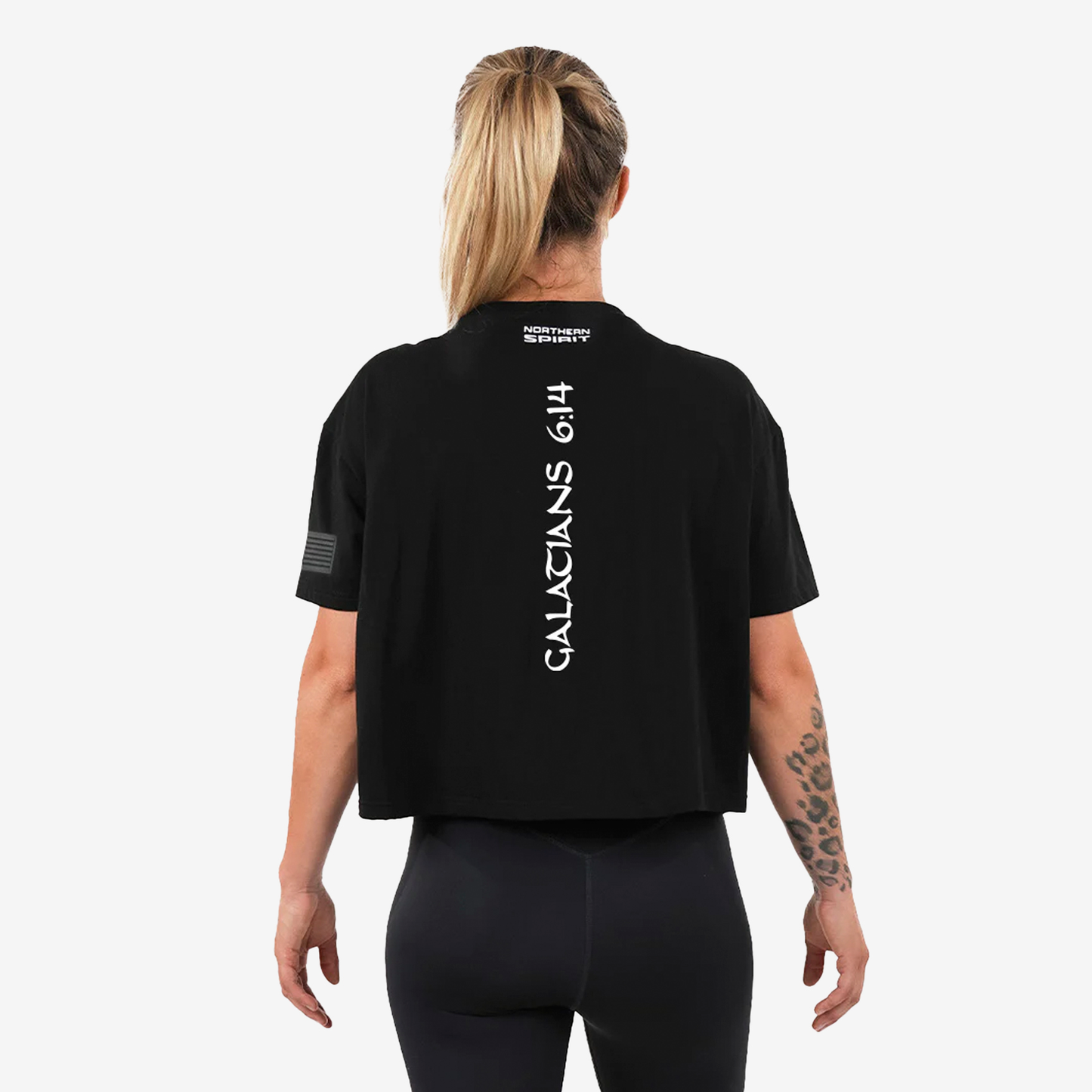 Oversized Crop Top Mayhem - Women NS-MYHSS25-WT15-INK/ATH