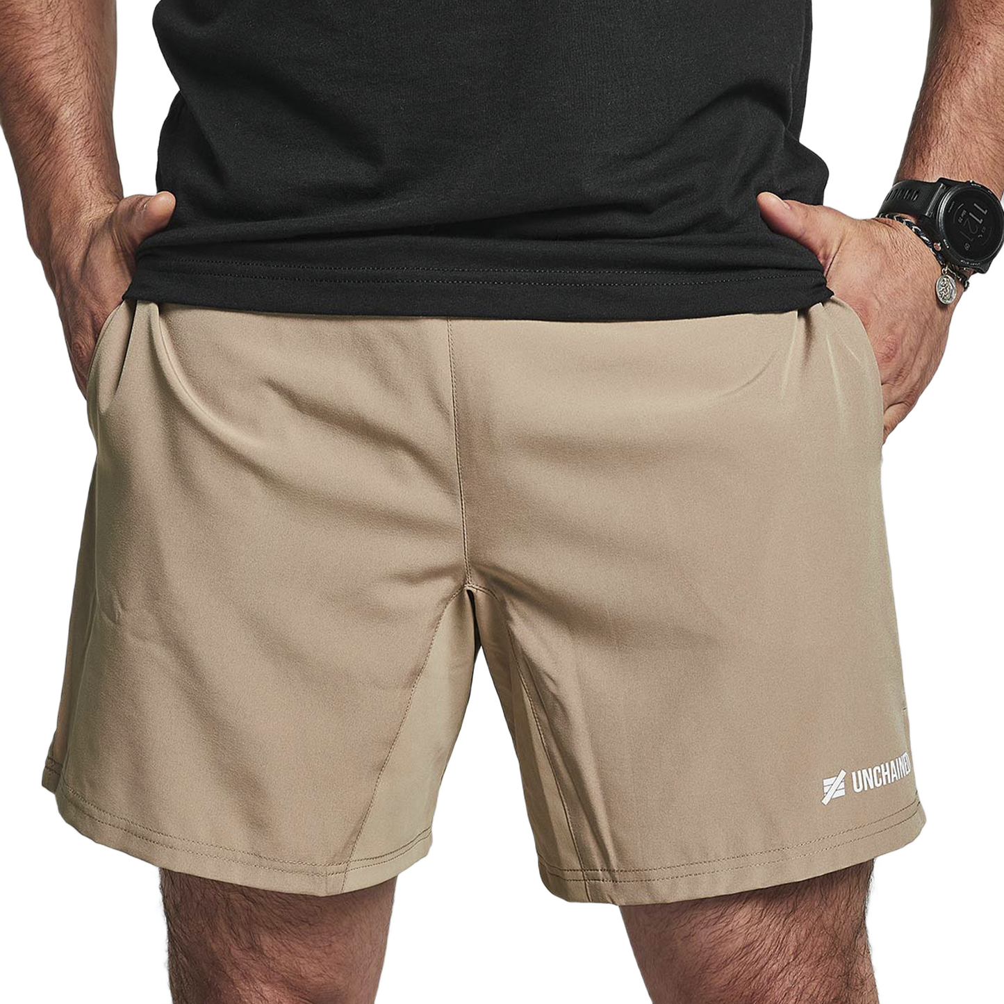 PANTALON CORTO UNCHAINED FAULTLESS 40 SHORTH-FAULT40-BEIGE