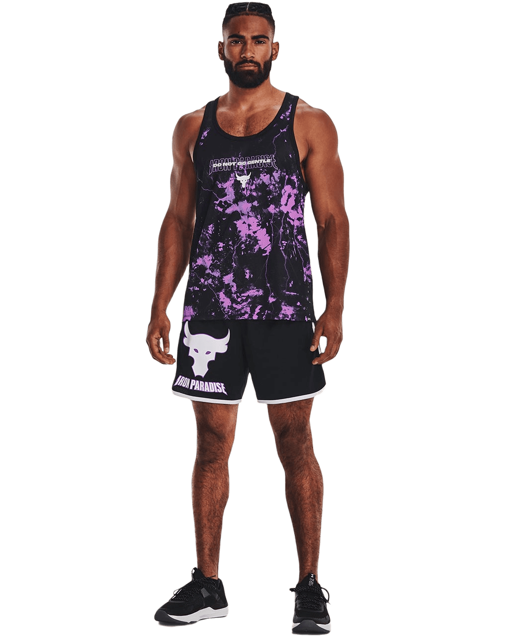 SHORTS UNDER ARMOUR PROJECT ROCK DISRUPT MESH 1373578-001