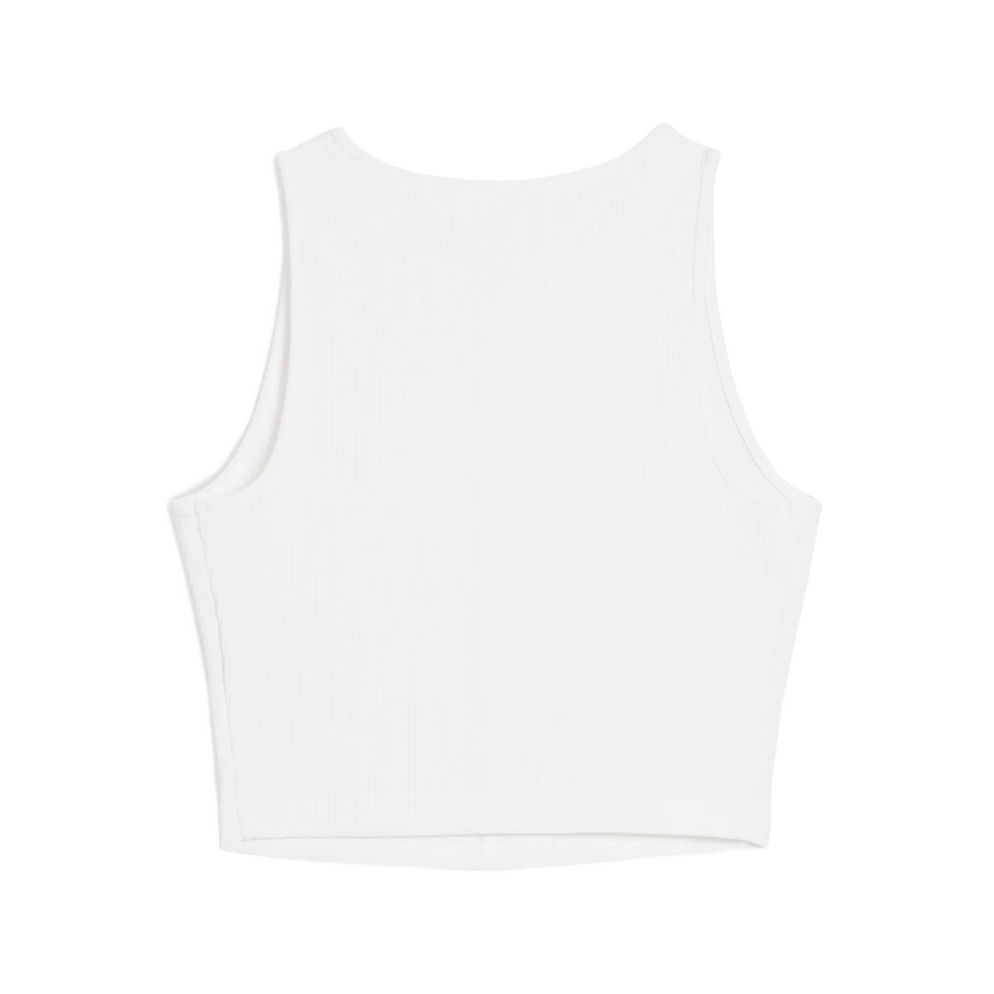 PUMA x HYROX RIB CROP TANK PUM-527640-WHITE