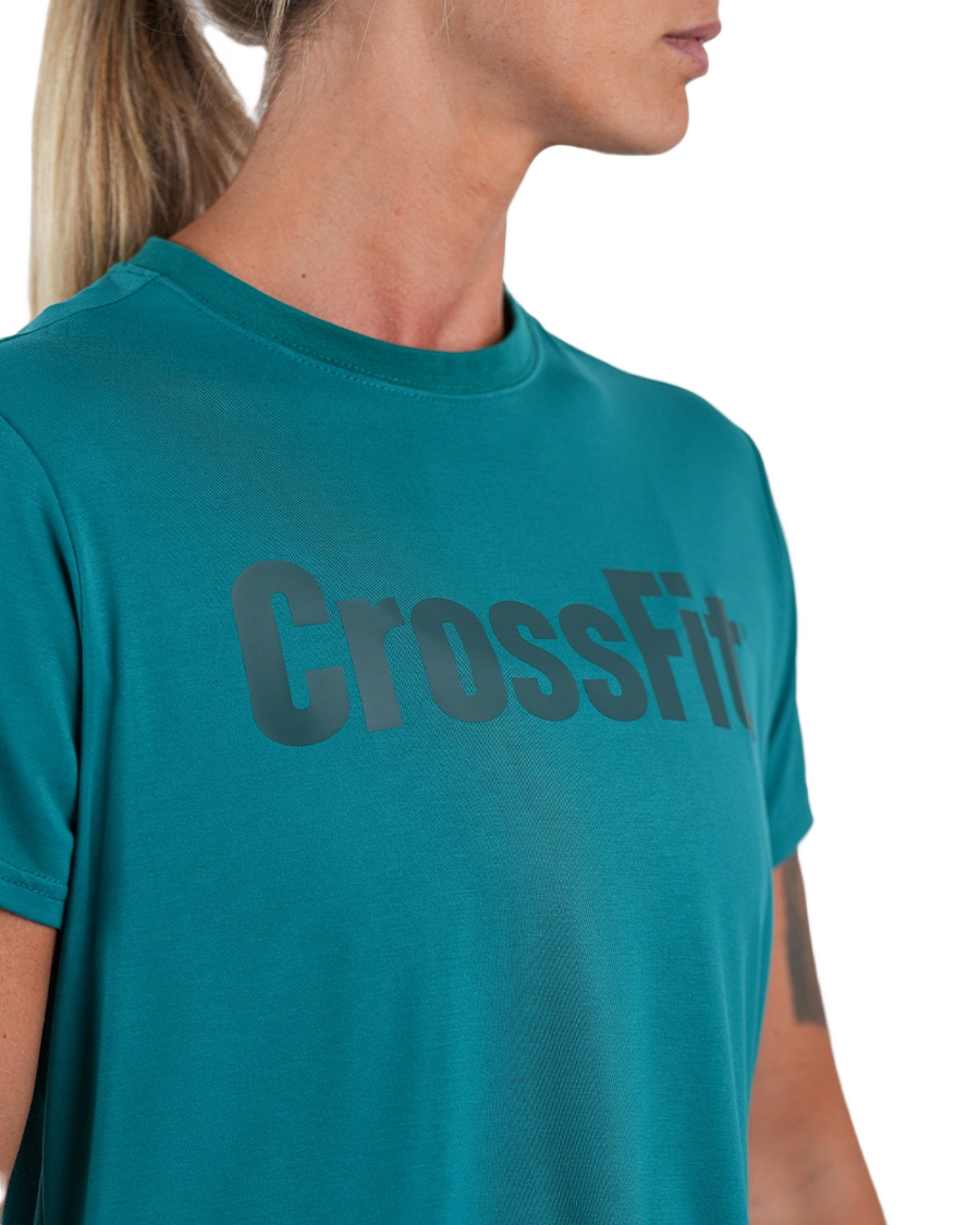 Camiseta Mujer Crossfit® NS-CFS24-WT13-EMR