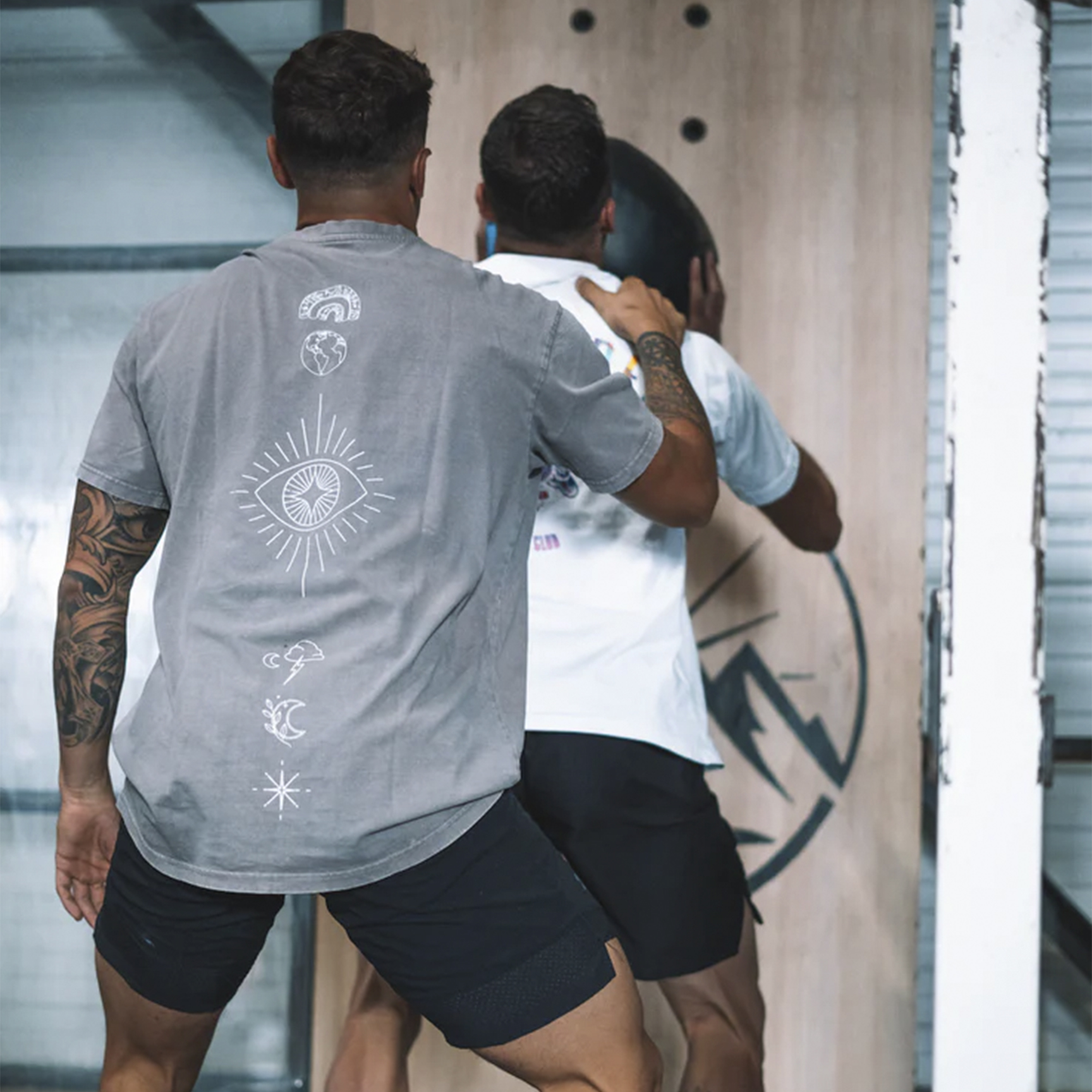 JADA ASTROLOGY V1 T-SHIRT JADSHIASTROLOGIE-GREY