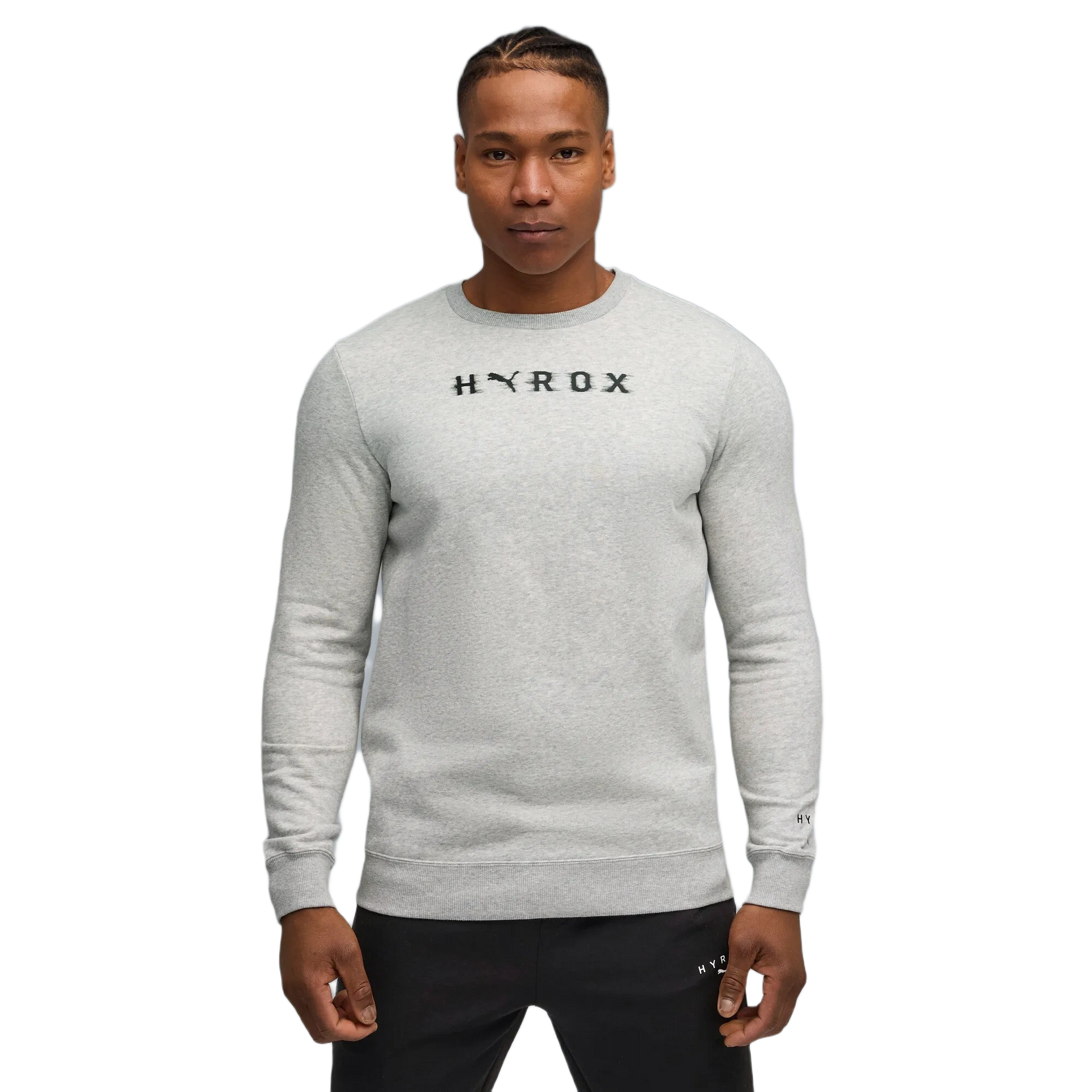 PUMA x HYROX HEAVYWEIGHT Sweatshirt PUM-527579-GRAY