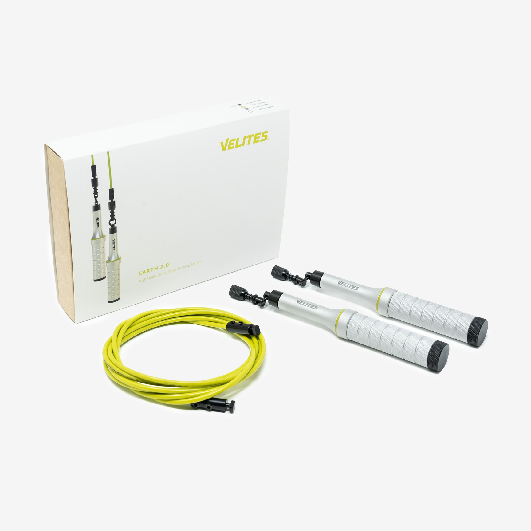 VELITES EARTH 2.0 JUMP ROPE VEL_EARTH2.0-SILVER