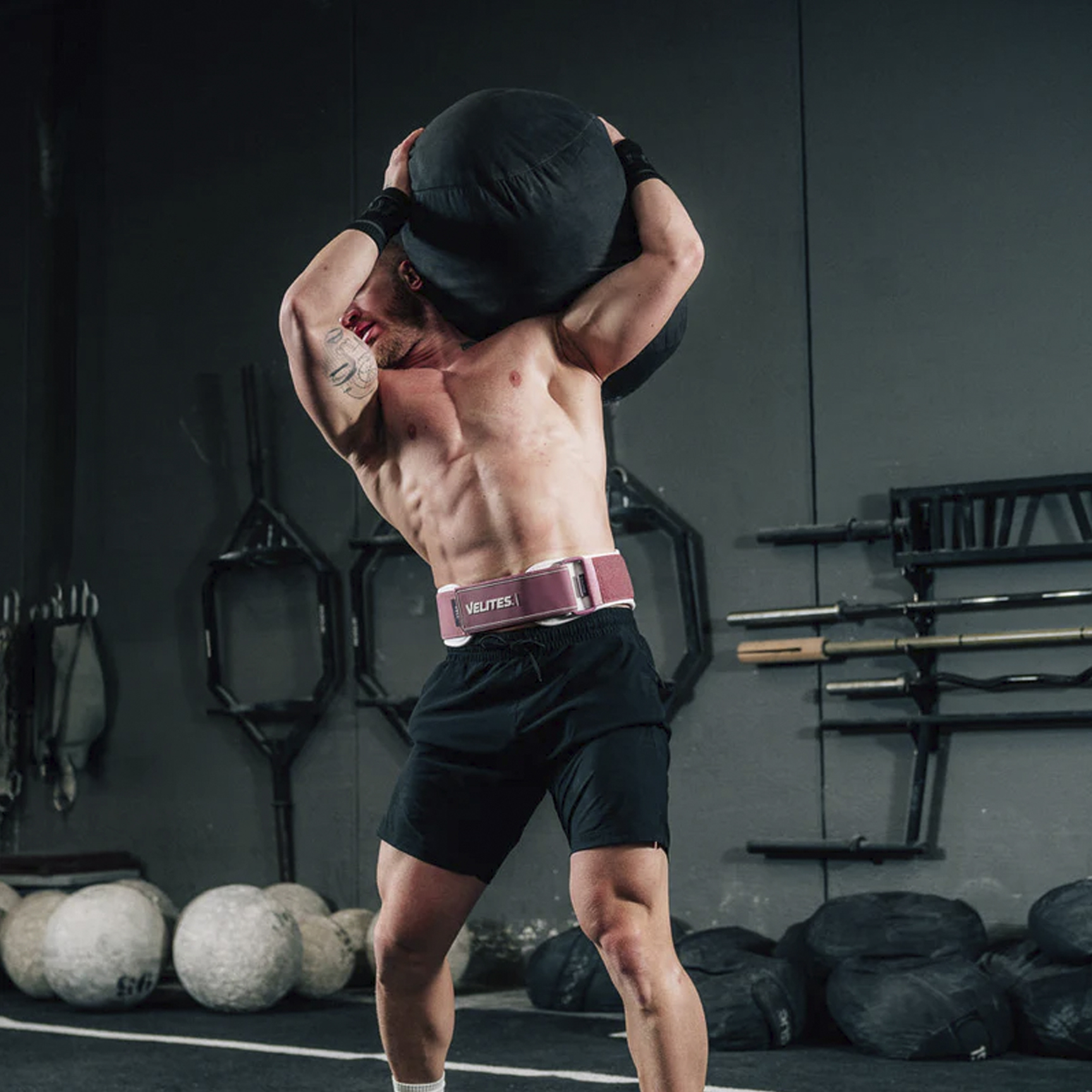 VELITES WEIGHTLIFTING BELT VELCINTURH-PINK