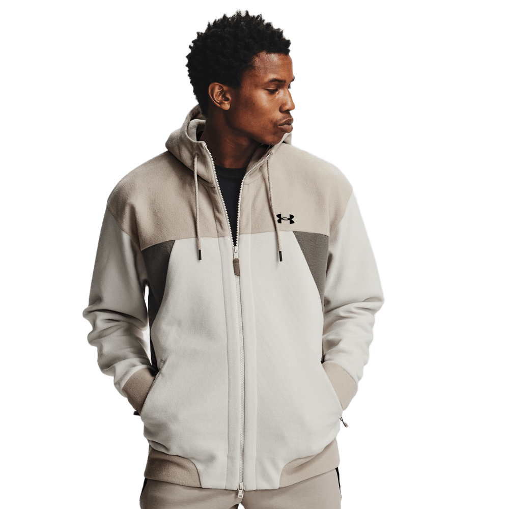UNDER ARMOUR RECOVER FLEECE FZ HOODIE 1357144-110