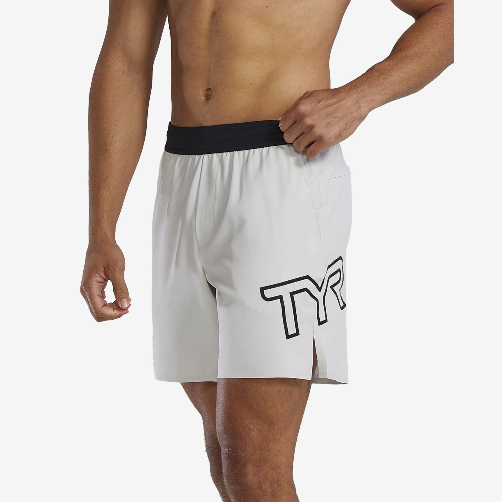 TYR "Unbroken" 7" Performance Shorts MUSUSL3A-STONE