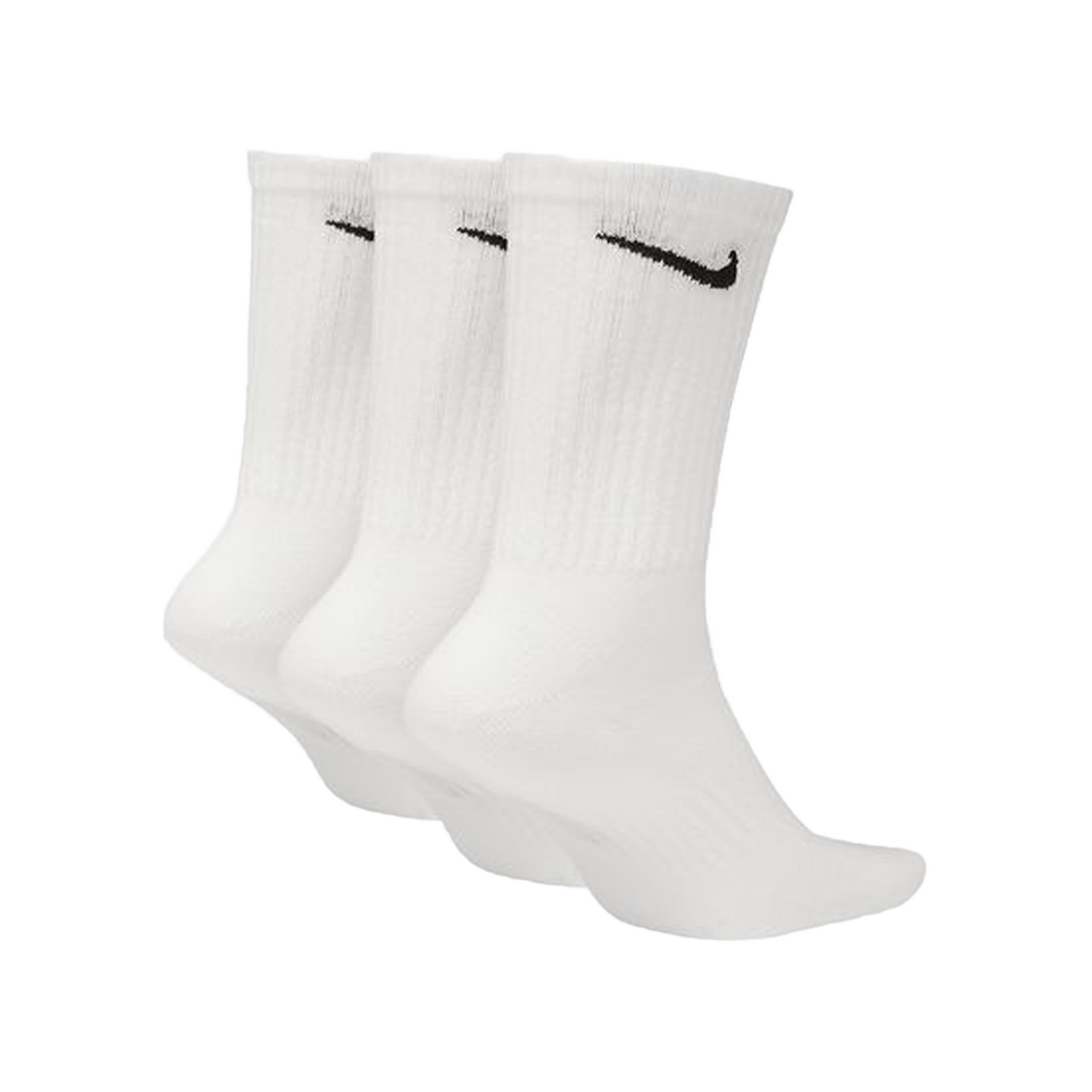 NIKE EVERYDAY CUSH CREW 3PR SOCKS SX7664-100