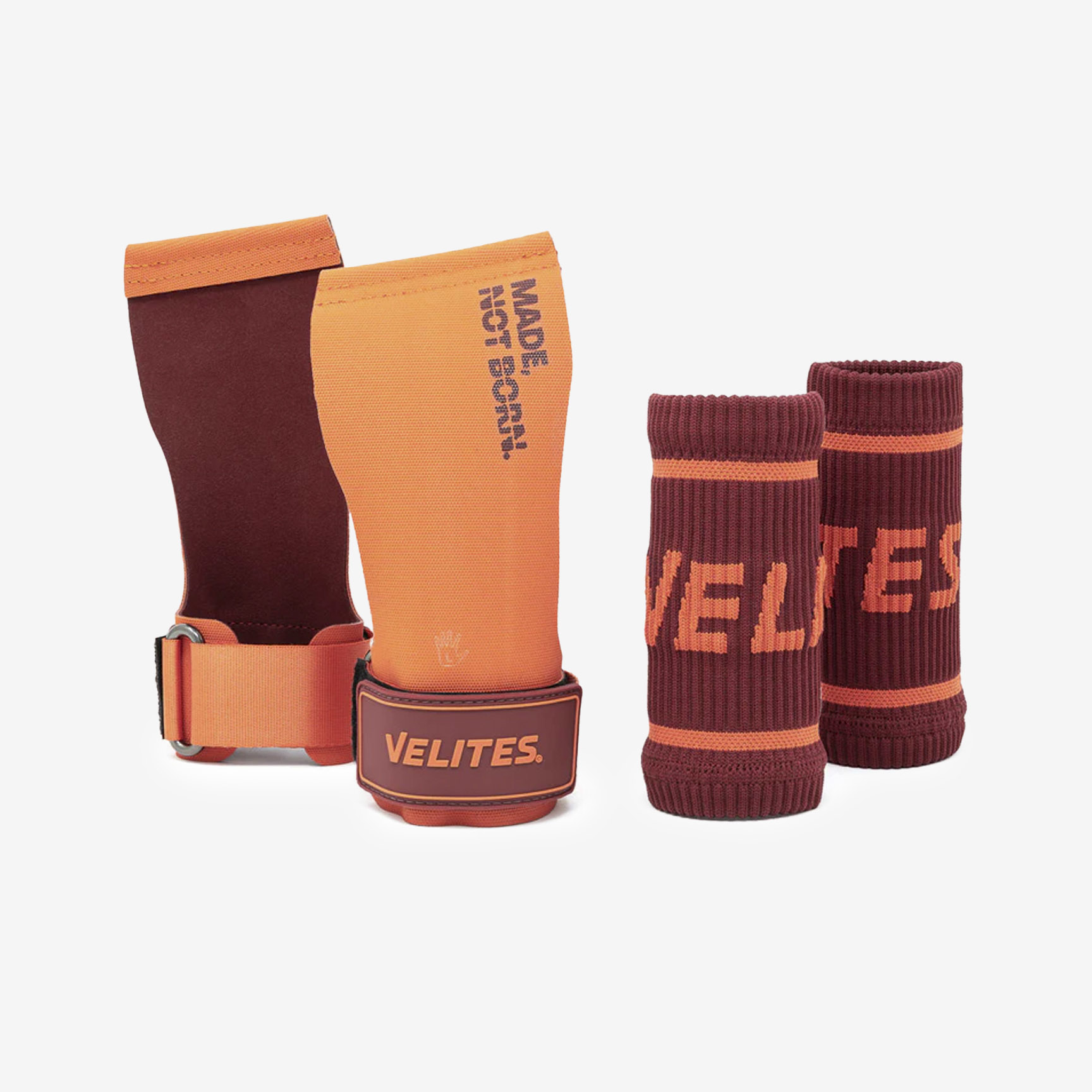 Velites All Terrain Grips - WITH OR WITHOUT MAGNESIUM ALLTERRAIN-ORANGE