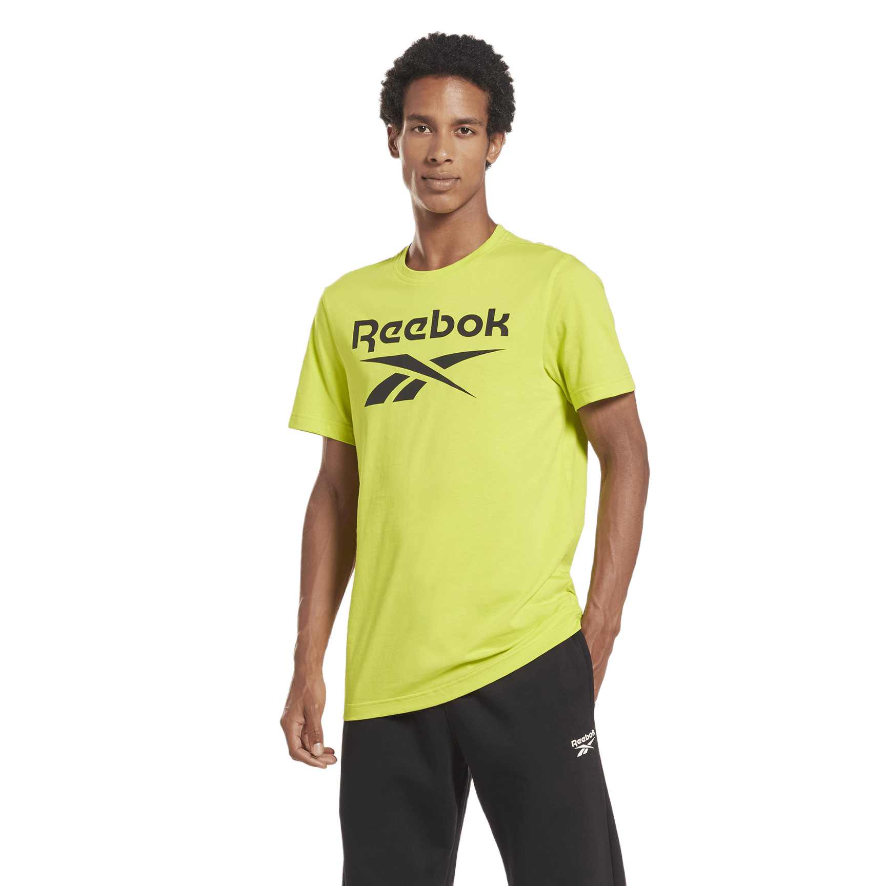 REEBOK T-SHIRT IDENTITY BIG LOGO CW675-H49683