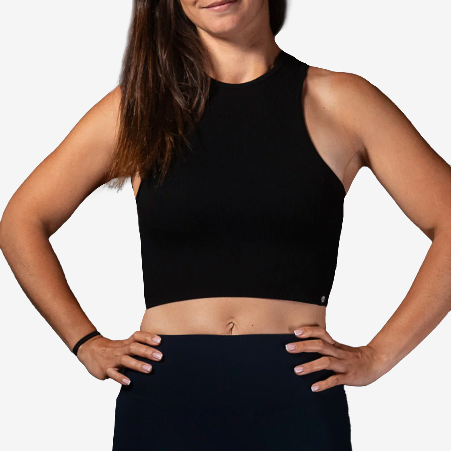 ESSENTIAL CROPTOP BRCROESSENTIAL-BLACK