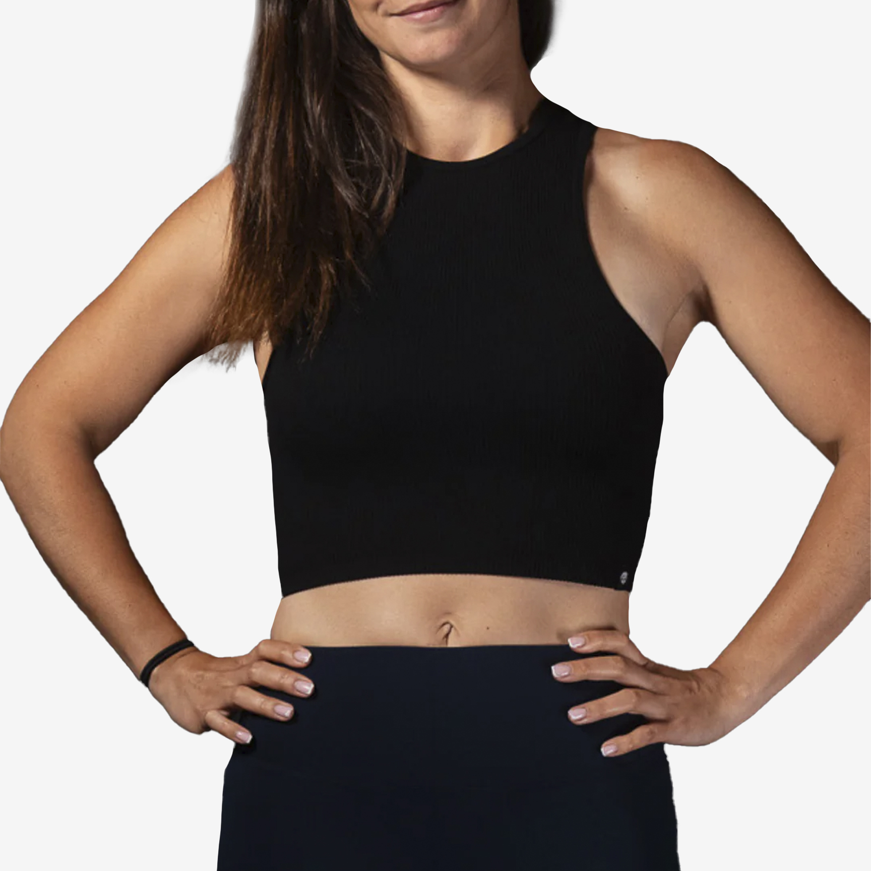 ESSENTIAL CROPTOP BRCROESSENTIAL-BLACK