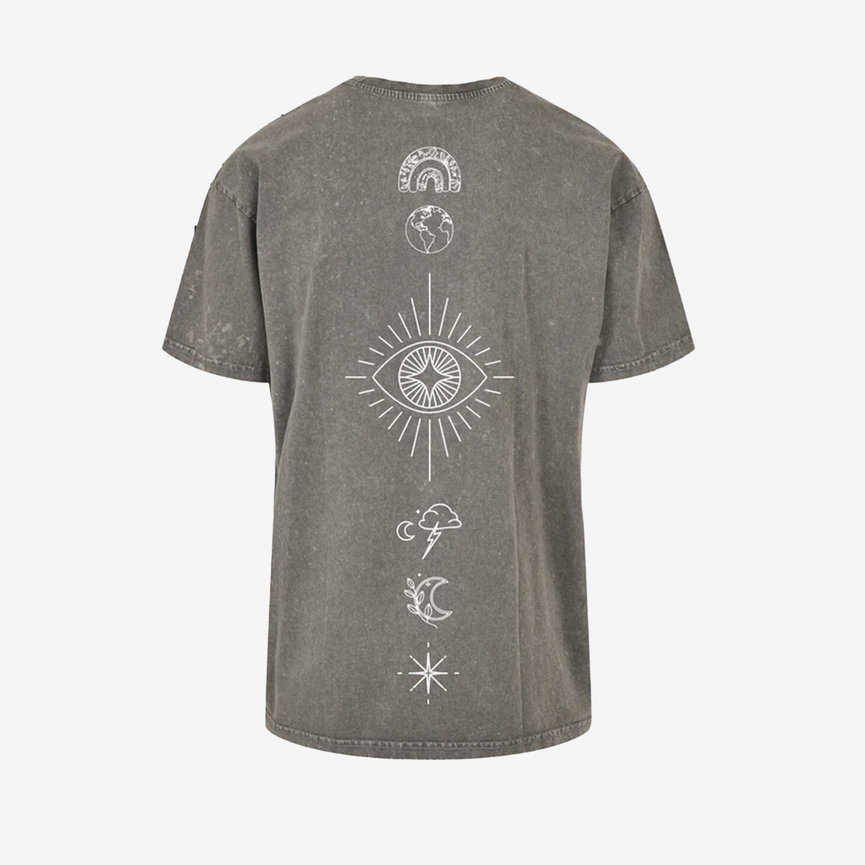 JADA ASTROLOGY V1 T-SHIRT JADSHIASTROLOGIE-GREY