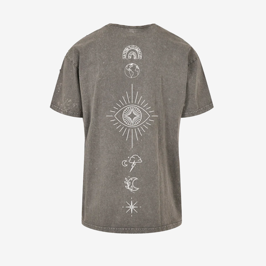 JADA ASTROLOGY V1 T-SHIRT JADSHIASTROLOGIE-GREY