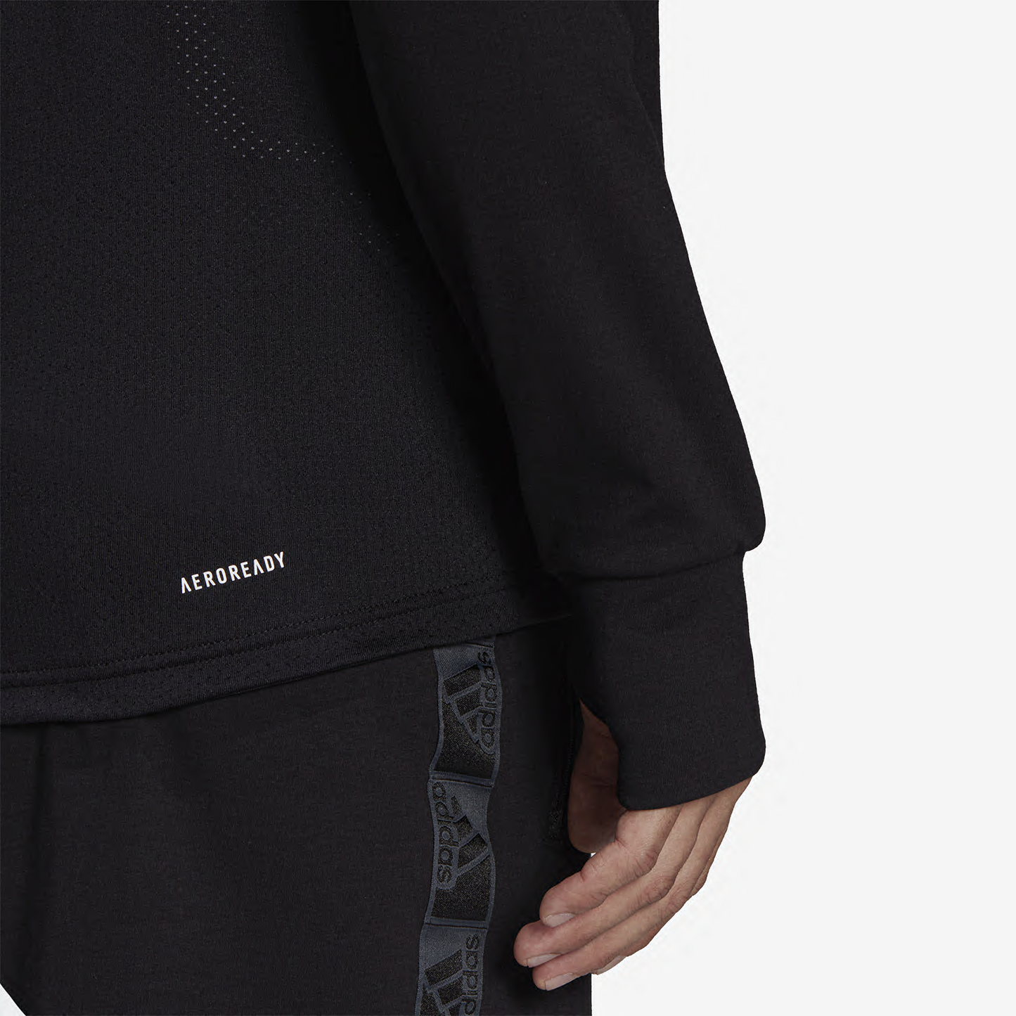 ADIDAS AEROREADY DESIGNED TO MOVE MOTION LOGO HOODIE IYQ73-GV5302