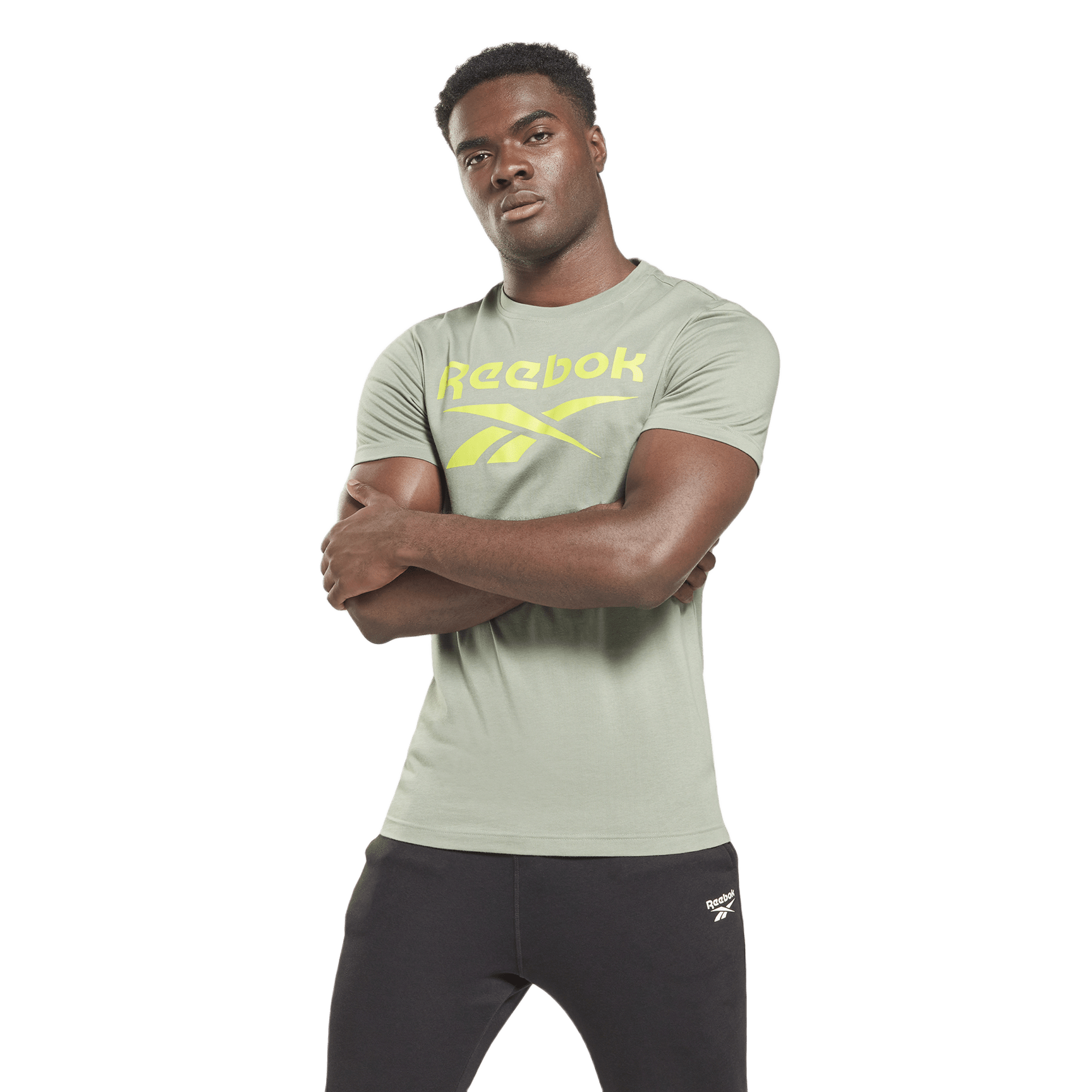 REEBOK T-SHIRT IDENTITY BIG LOGO CW675-HS4978